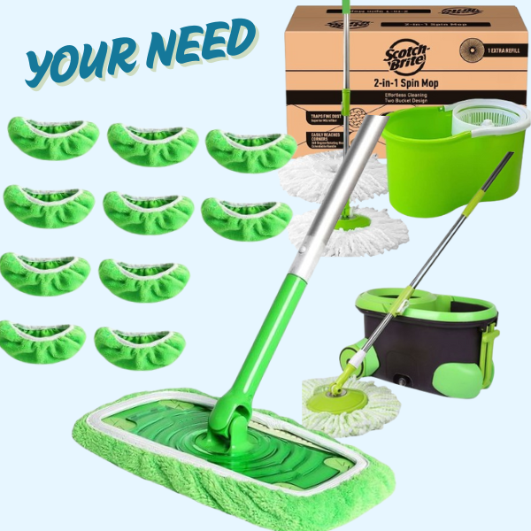 Bucket Spin Mop